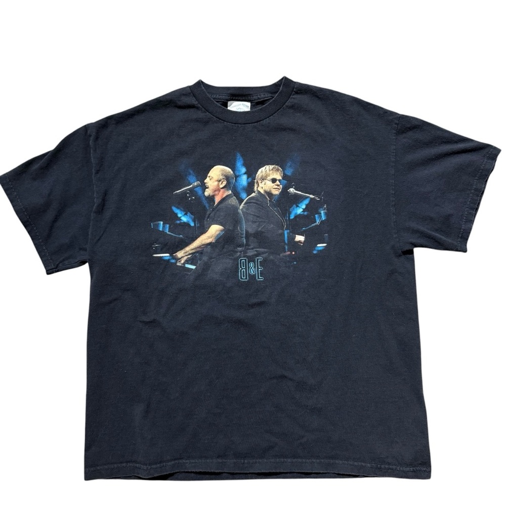 Billy Joel Elton John Face 2 Face 2003 Tour Shirt